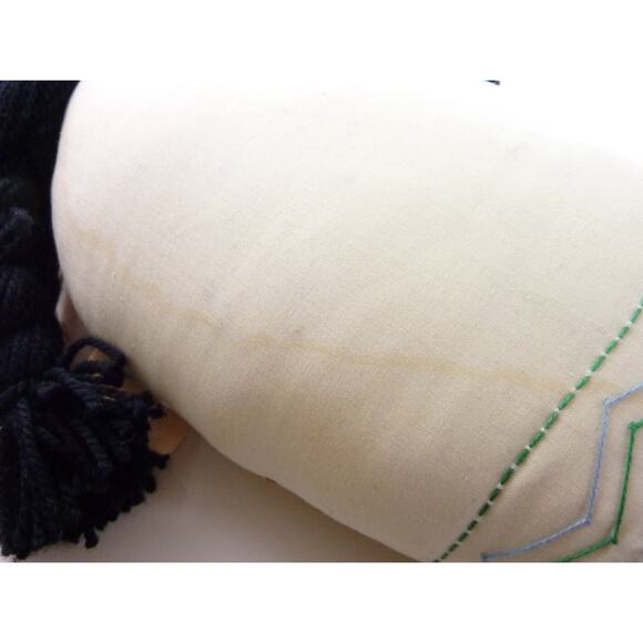 Vintage Worry Doll Cloth Handsewn Magna Peru Doll Maena - Picture 5 of 7